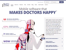 Tablet Screenshot of pmd.com